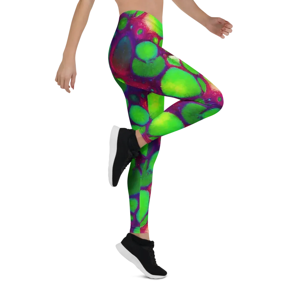 Elegant, Artstation, Matte Painting on Leggings — Right