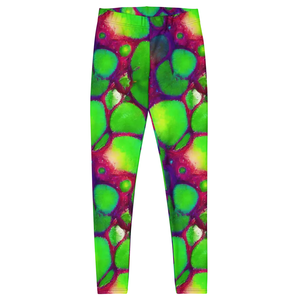 Elegant, Artstation, Matte Painting on Leggings — Front