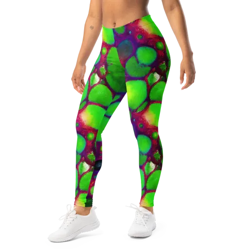 Elegant, Artstation, Matte Painting on a Leggings