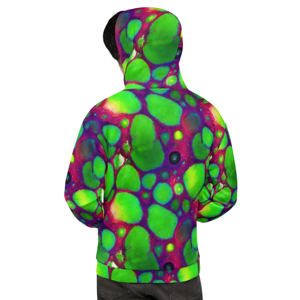Elegant, Artstation, Matte Painting on Hoodie — Back