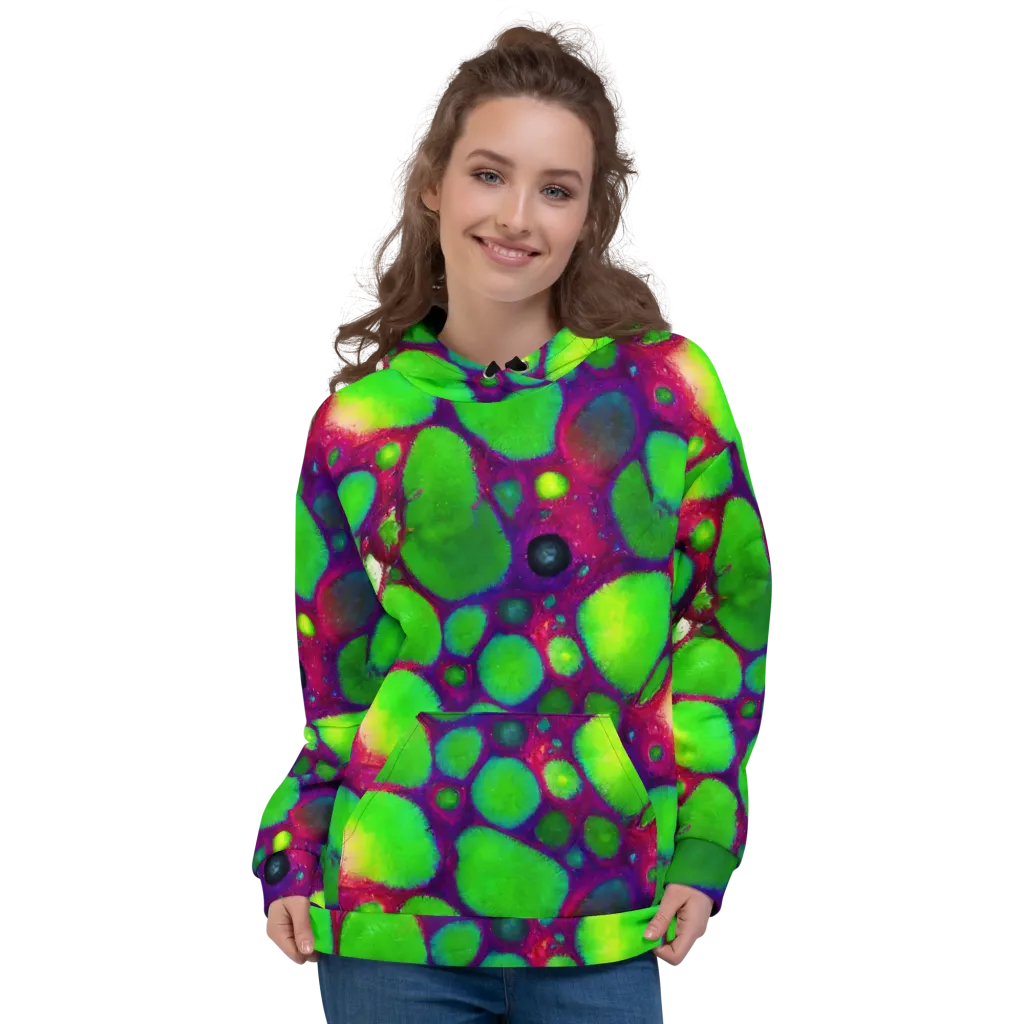 Elegant, Artstation, Matte Painting on Hoodie — Front