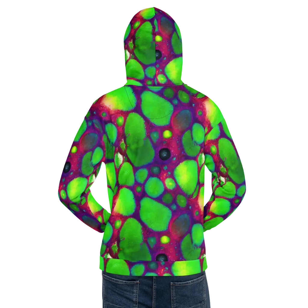 Elegant, Artstation, Matte Painting on Hoodie — Back