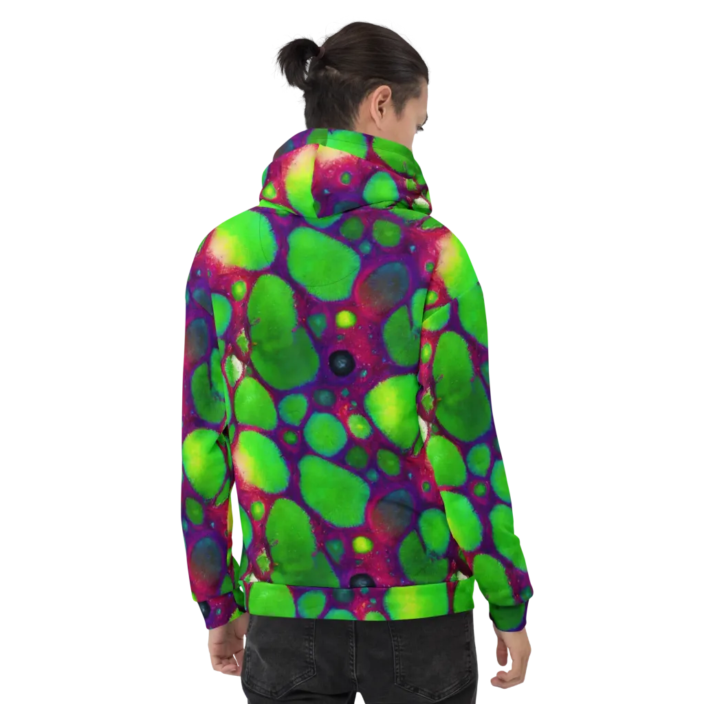 Elegant, Artstation, Matte Painting on Hoodie — Back