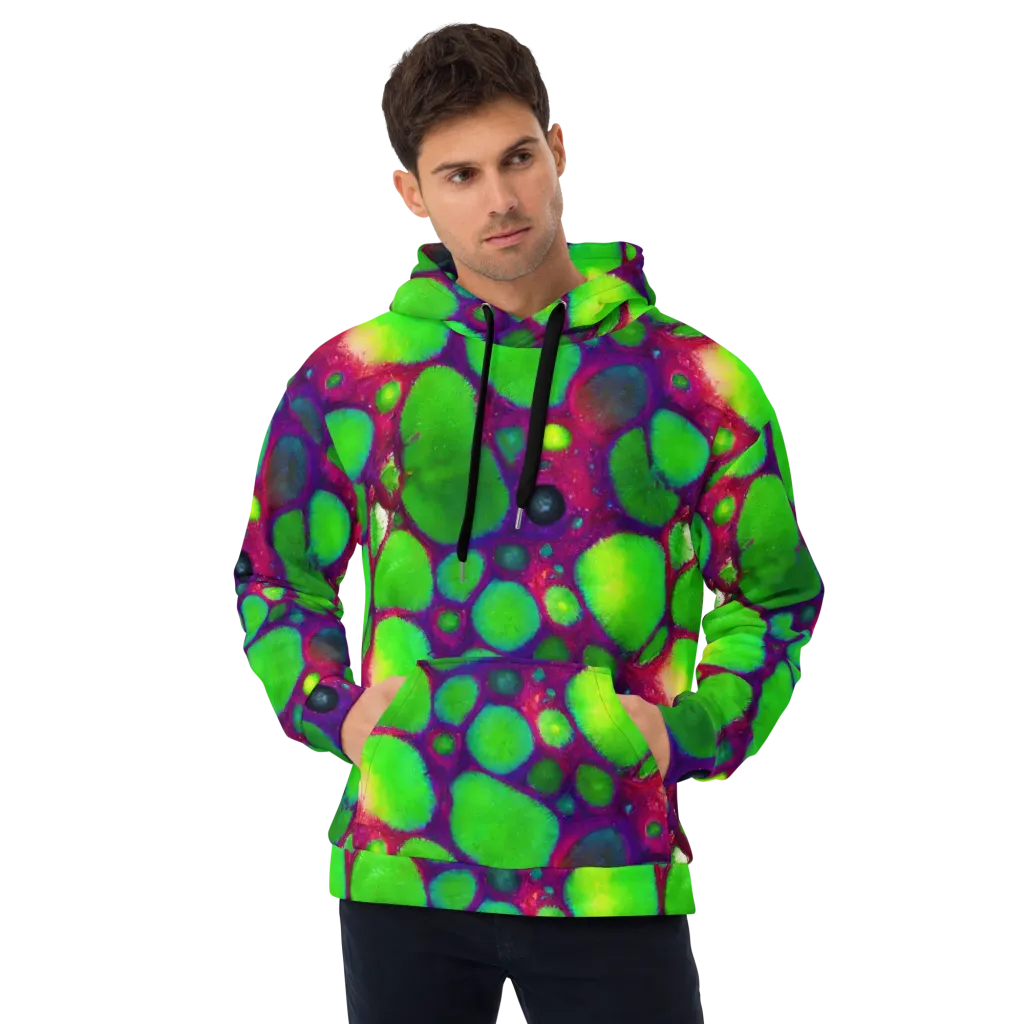 Elegant, Artstation, Matte Painting on Hoodie — Front