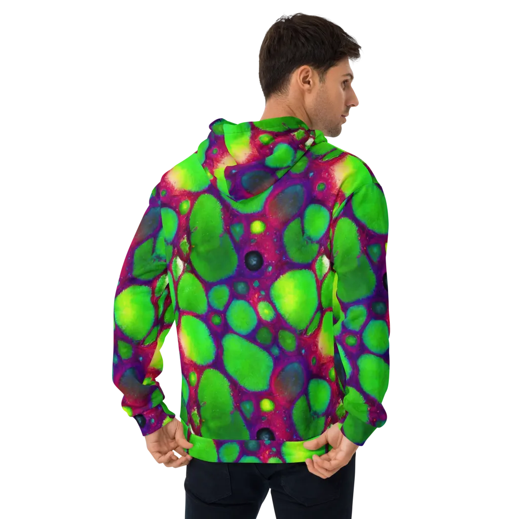 Elegant, Artstation, Matte Painting on Hoodie — Back