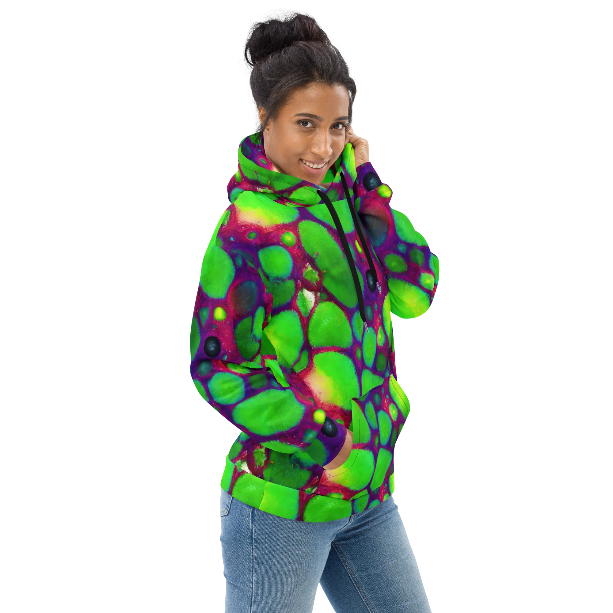 Elegant, Artstation, Matte Painting on Hoodie — Right