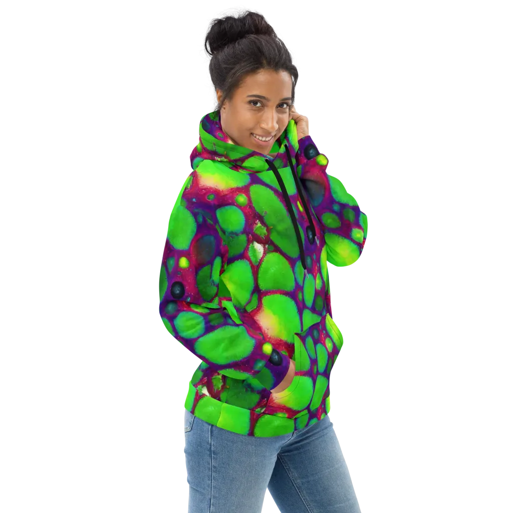 Elegant, Artstation, Matte Painting on Hoodie — Right
