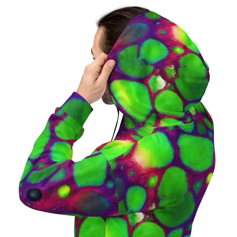 Elegant, Artstation, Matte Painting on Hoodie — Back