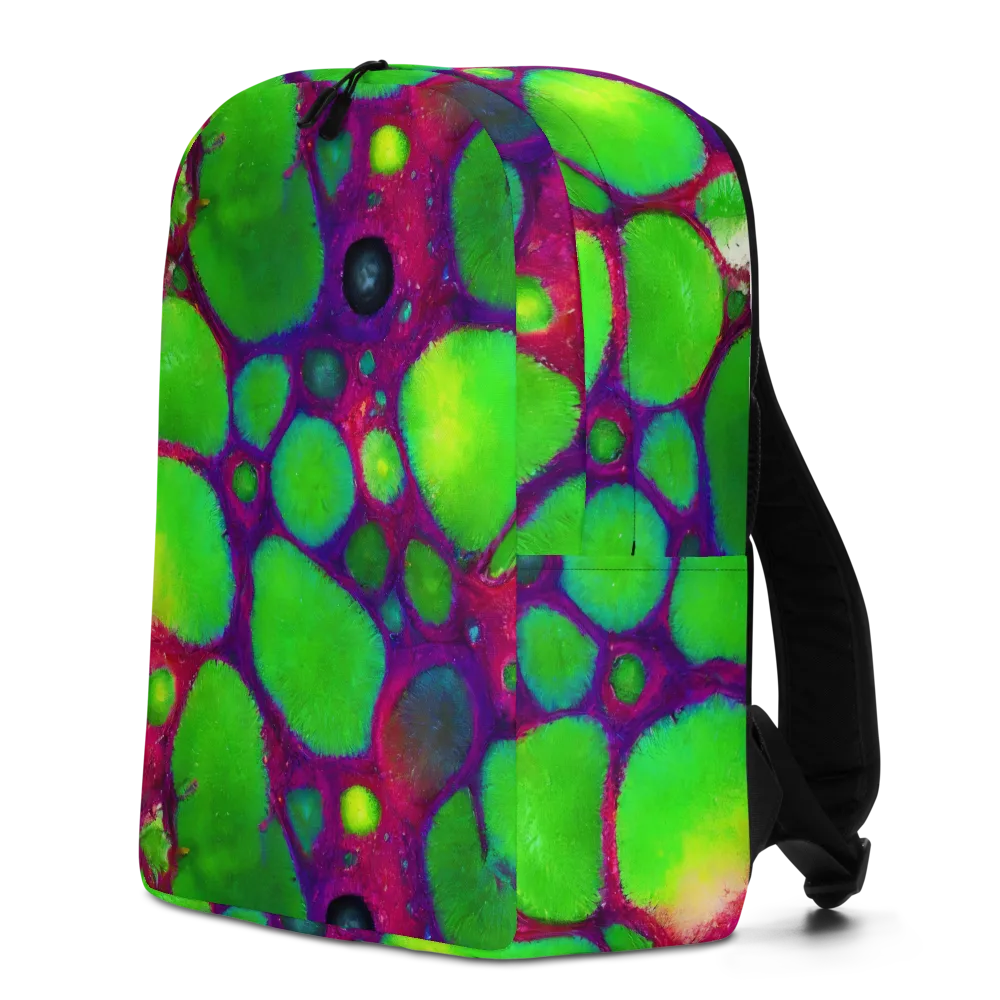 Elegant, Artstation, Matte Painting on Minimalist Backpack — Left