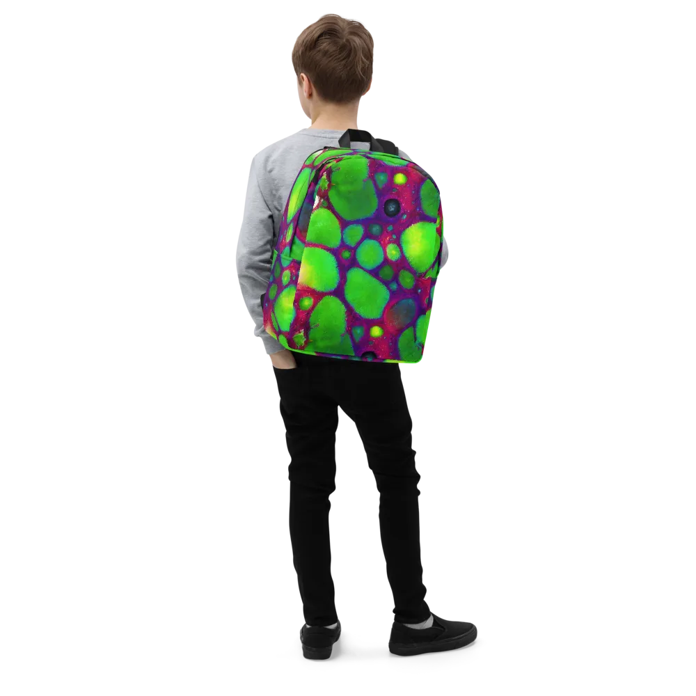 Elegant, Artstation, Matte Painting on Minimalist Backpack — Right Front