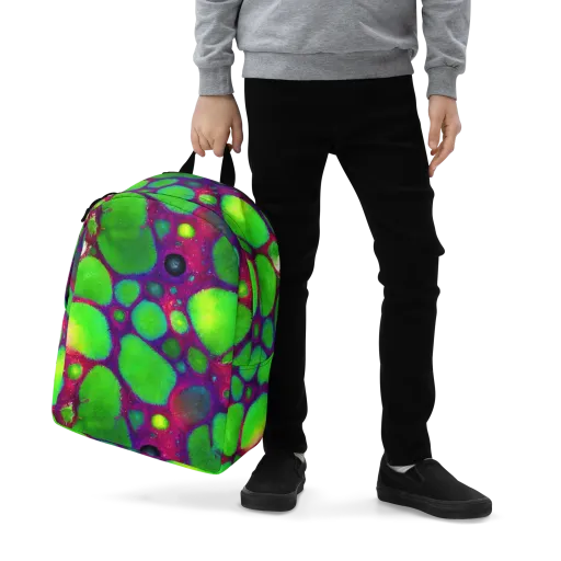 Elegant, Artstation, Matte Painting on a Minimalist Backpack