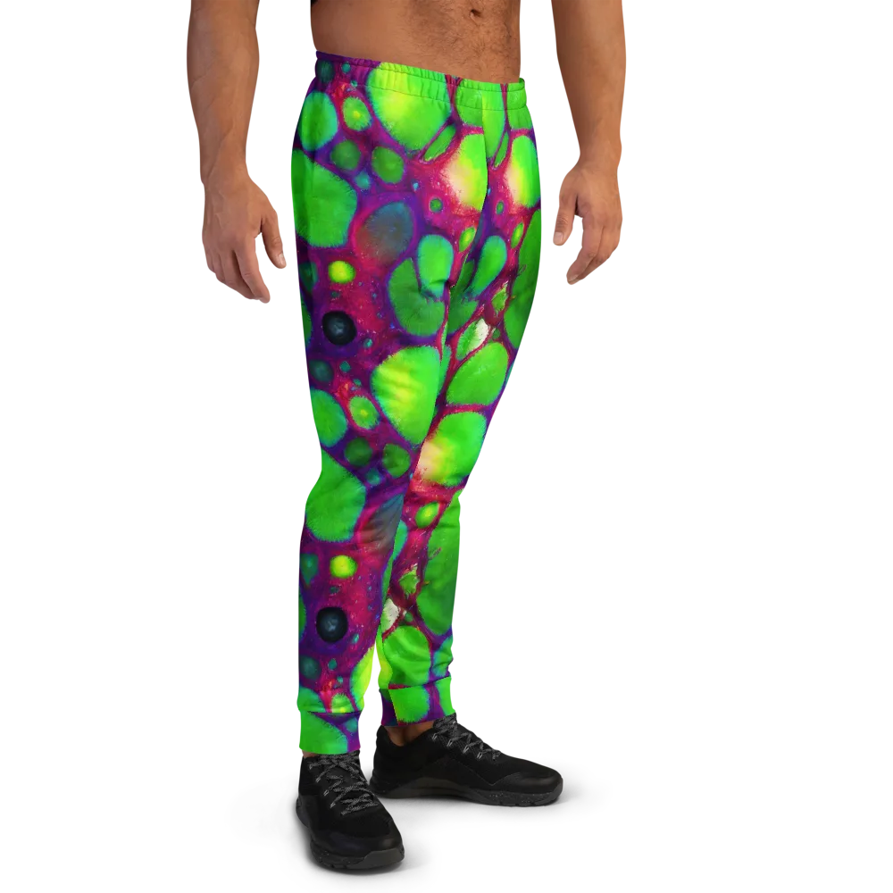 Elegant, Artstation, Matte Painting on Men's Joggers — Right