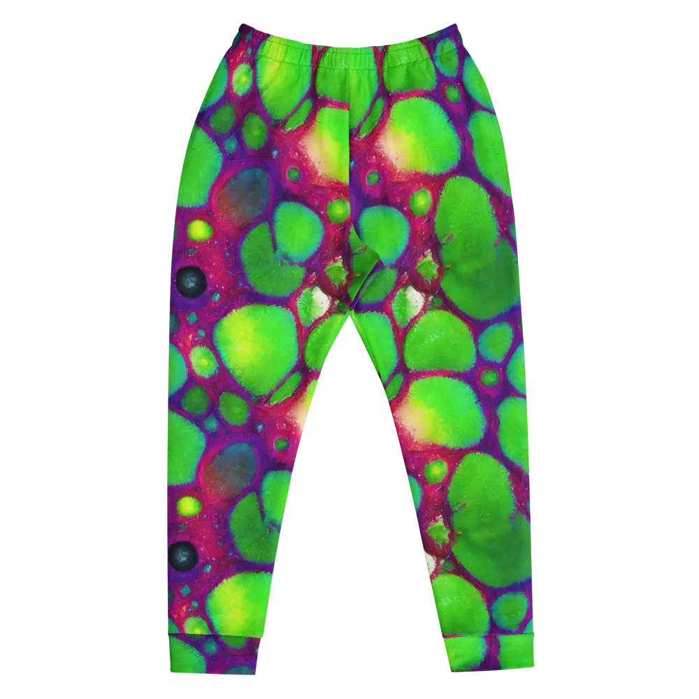 Elegant, Artstation, Matte Painting on Men's Joggers — Front