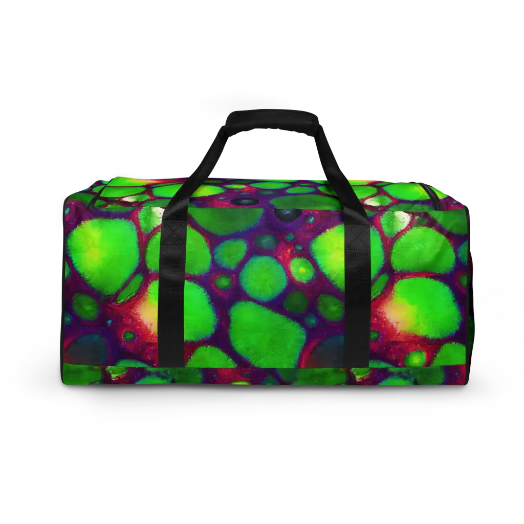 Elegant, Artstation, Matte Painting on Duffle Bag — Back