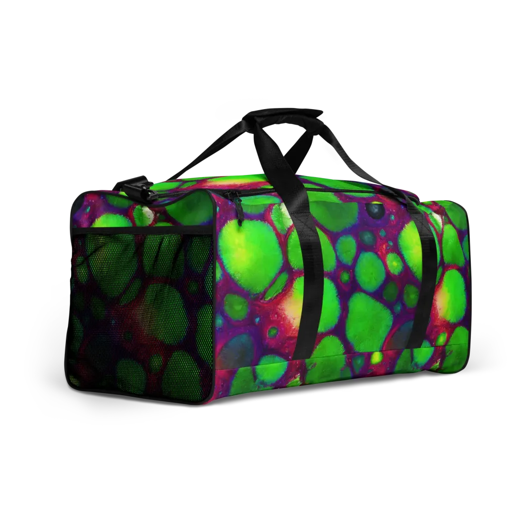 Elegant, Artstation, Matte Painting on Duffle Bag — Right Front