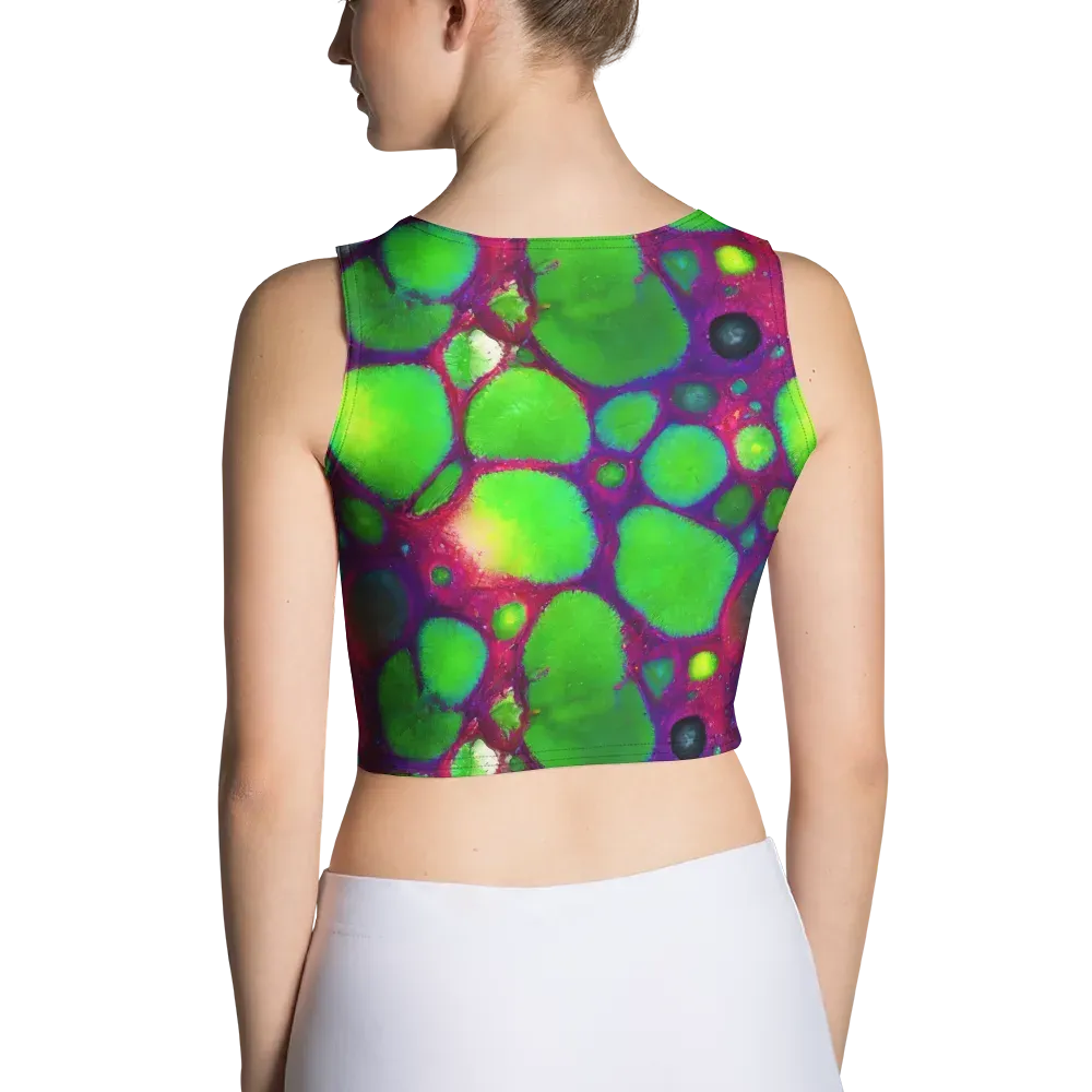 Elegant, Artstation, Matte Painting on Crop Top — Back