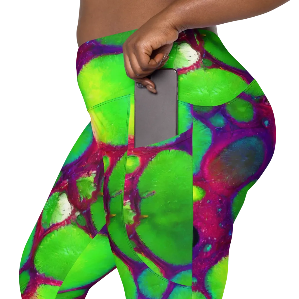 Elegant, Artstation, Matte Painting on Leggings with Pockets — Product details 2