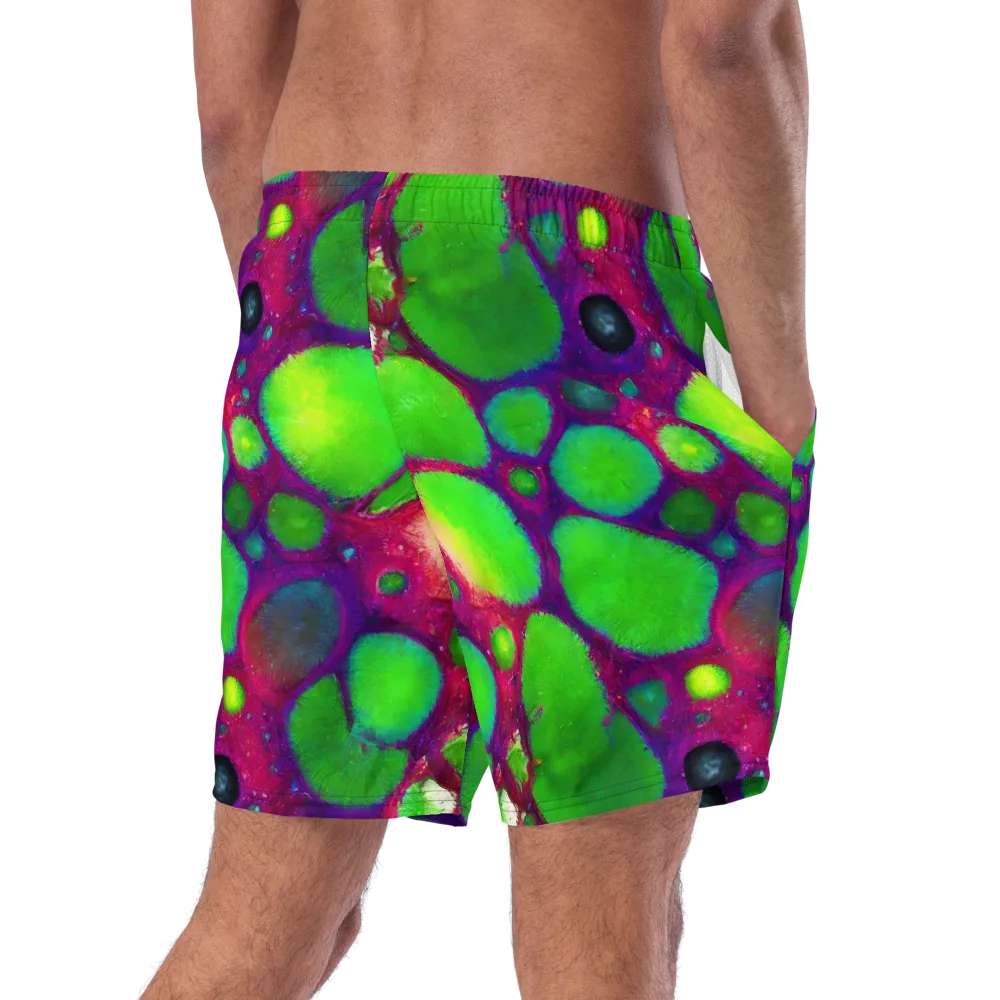 Elegant, Artstation, Matte Painting on Swim Trunks — Right Back