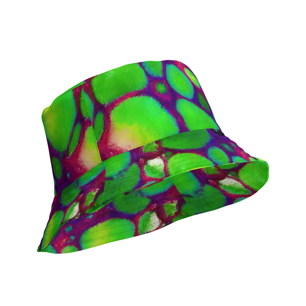Elegant, Artstation, Matte Painting on Reversible Bucket Hat — Product details Outside