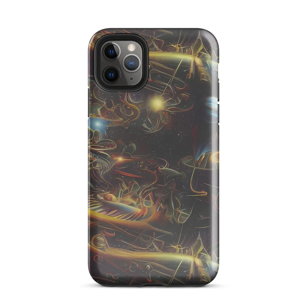 Galactic Swirl on Tough Case for iPhone® — Front