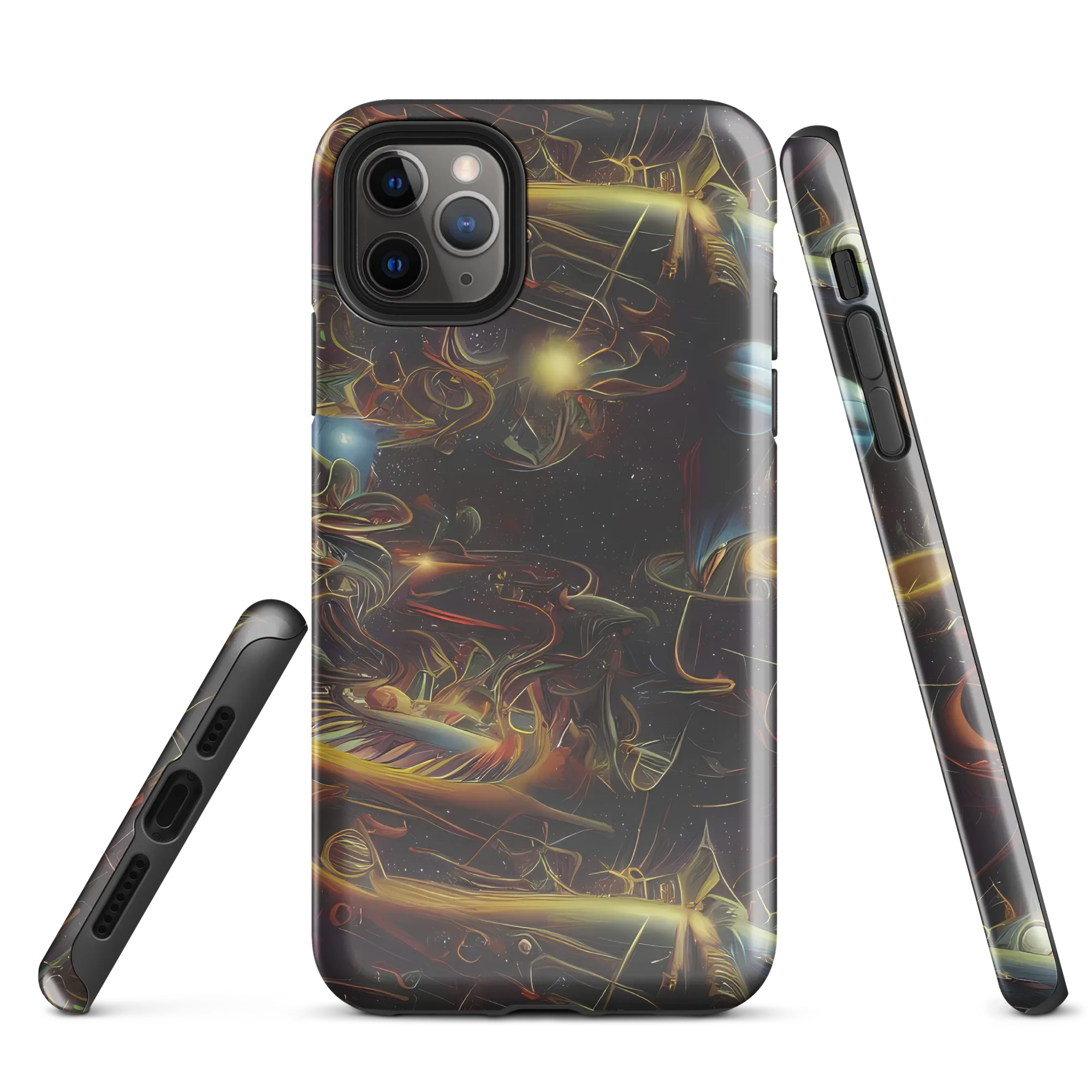 Galactic Swirl on Tough Case for iPhone® — Front