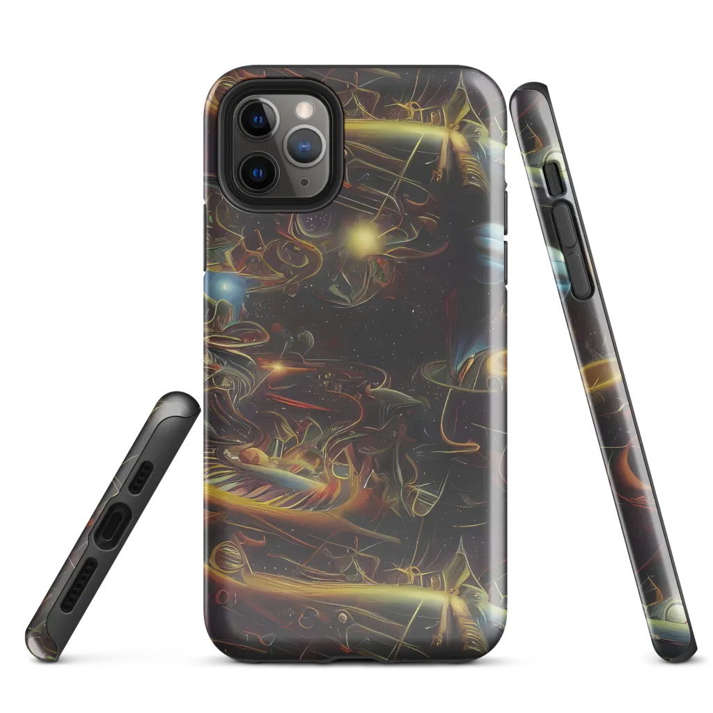 Galactic Swirl on Tough Case for iPhone® — Front