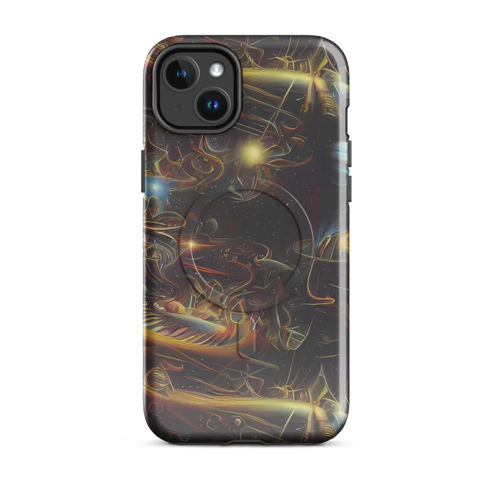Galactic Swirl on MagSafe Tough Case for iPhone® — Front