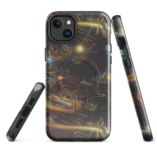 Galactic Swirl on a MagSafe Tough Case for iPhone®
