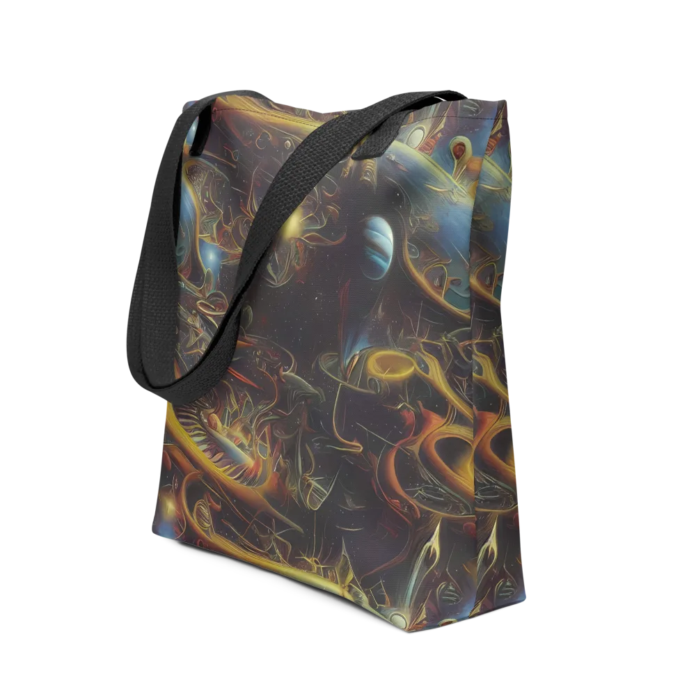 Galactic Swirl on Tote Bag — Front