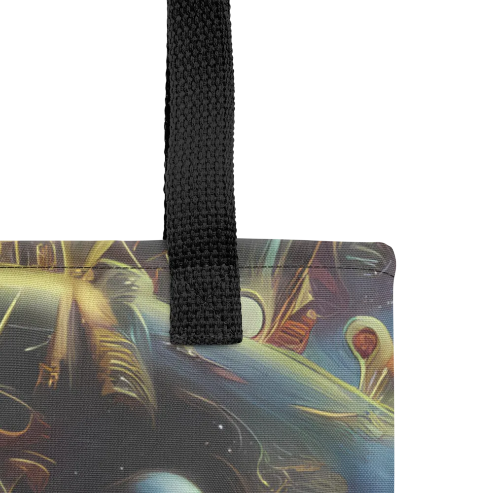 Galactic Swirl on Tote Bag — Product details