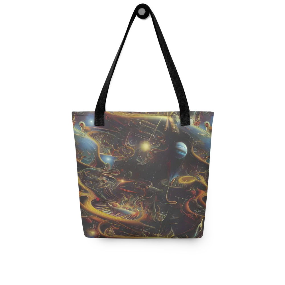 Galactic Swirl on Tote Bag — Front