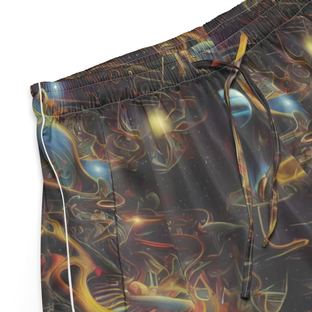 Galactic Swirl on Women's Pajama Shorts — Product details