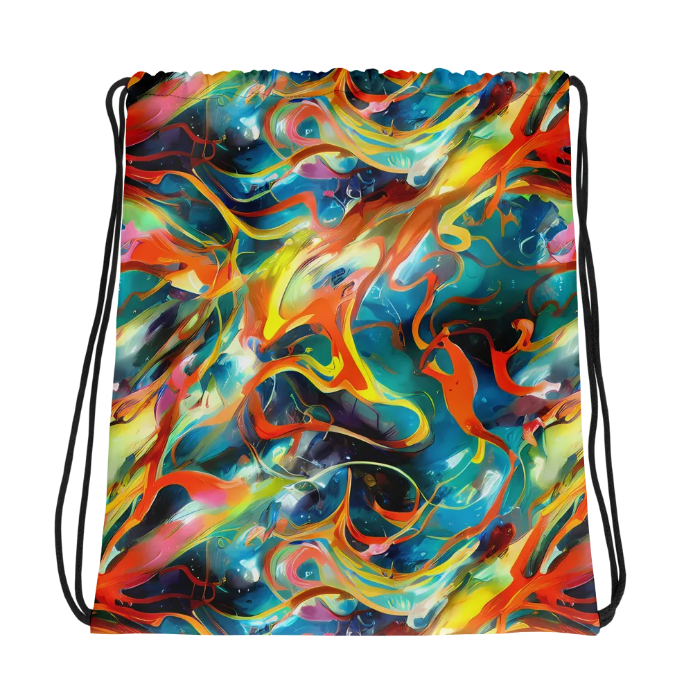 Cecily’s Swirl on Drawstring Bag — Photo