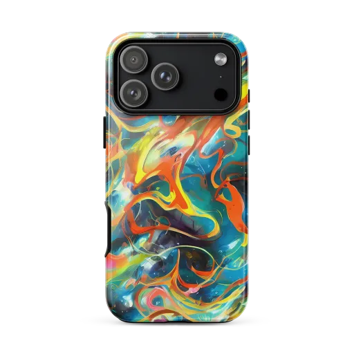 Cecily’s Swirl on a Tough Case for iPhone®
