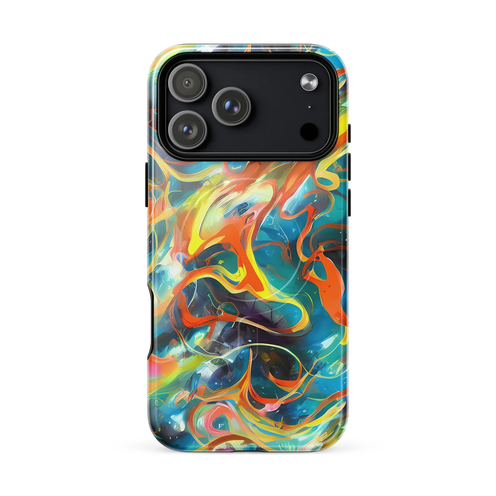 Cecily’s Swirl on MagSafe Tough Case for iPhone® — Front