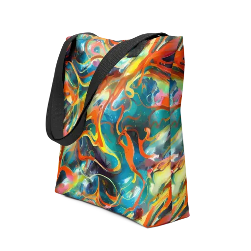 Cecily’s Swirl on a Tote Bag