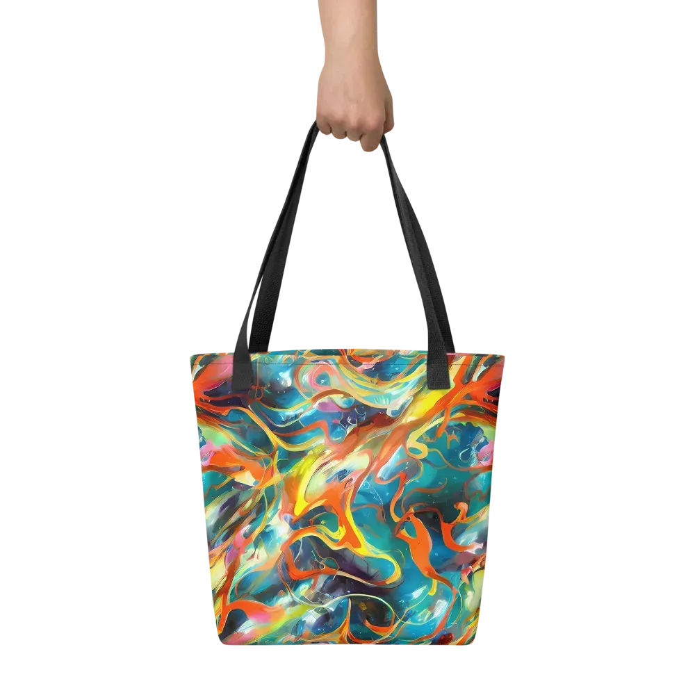 Cecily’s Swirl on Tote Bag — Front