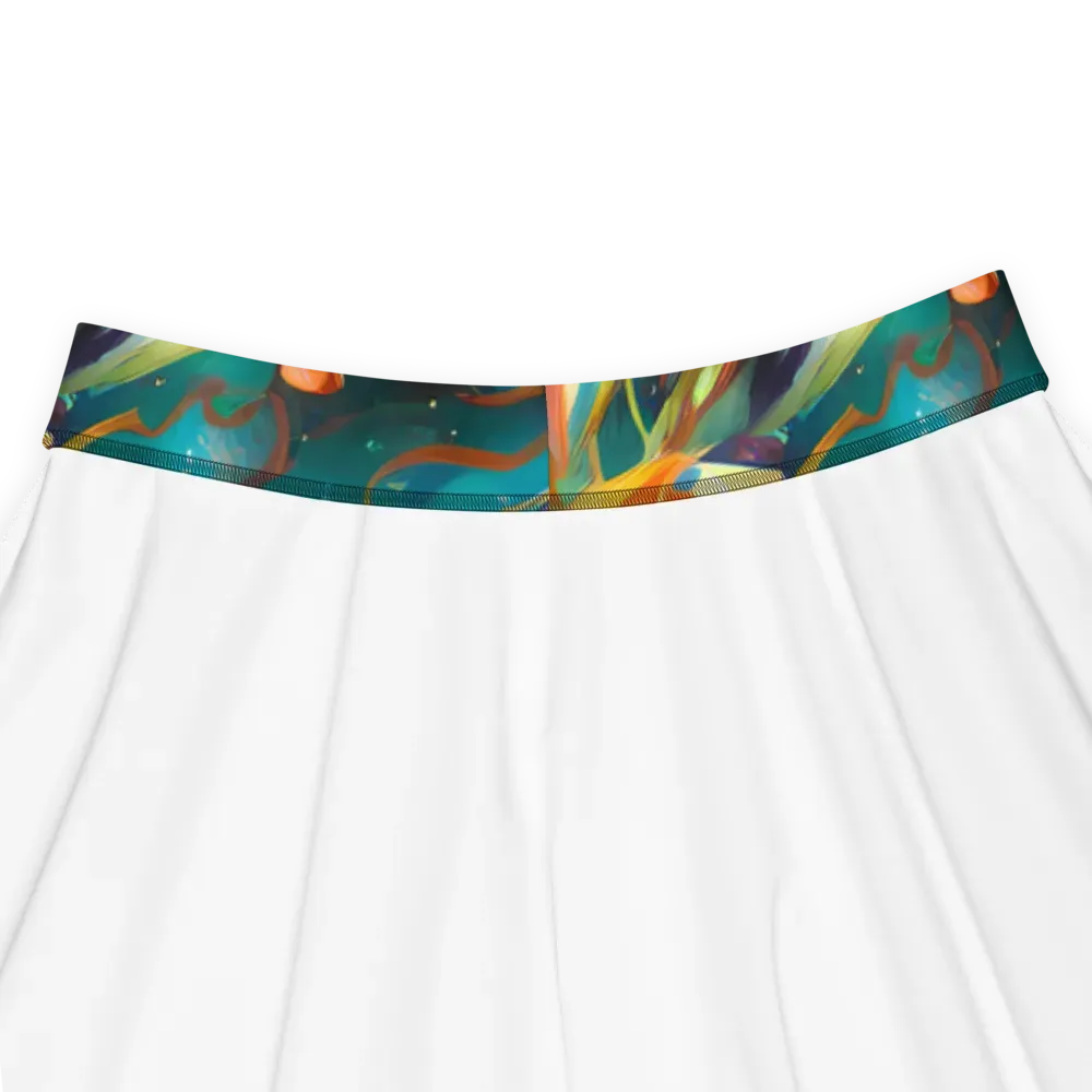 Cecily’s Swirl on Skater Skirt — Product details