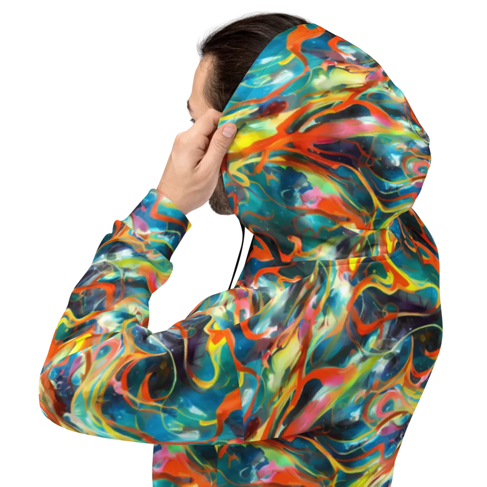 Cecily’s Swirl on Hoodie — Back