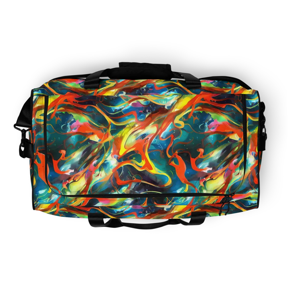 Cecily’s Swirl on Duffle Bag — Top