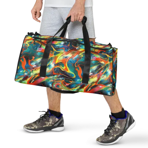 Cecily’s Swirl on a Duffle Bag