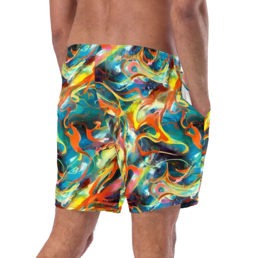 Cecily’s Swirl on a Swim Trunks