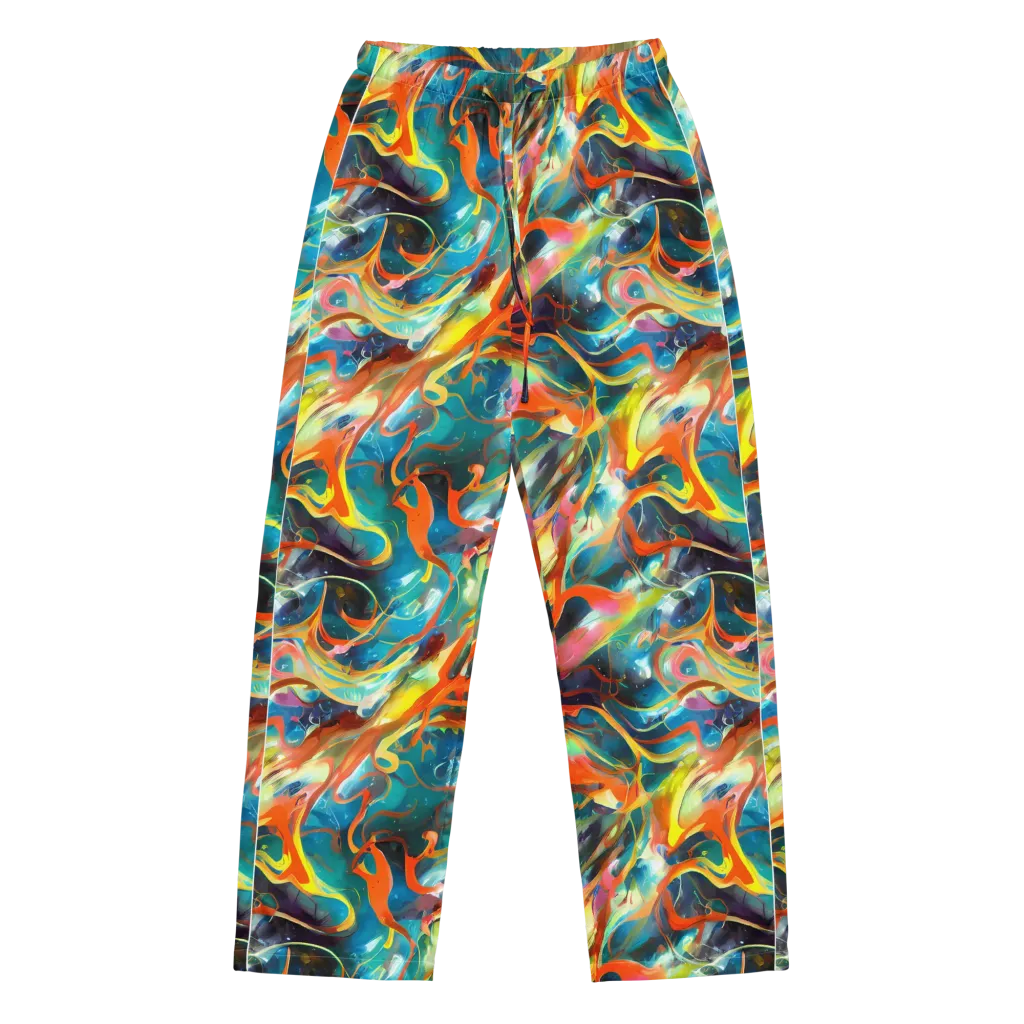 Cecily’s Swirl on Women's Pajama Pants — Front