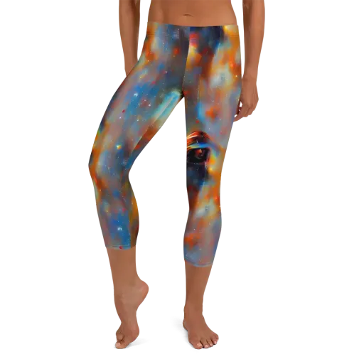 Asterglow Veil on a Capri Leggings