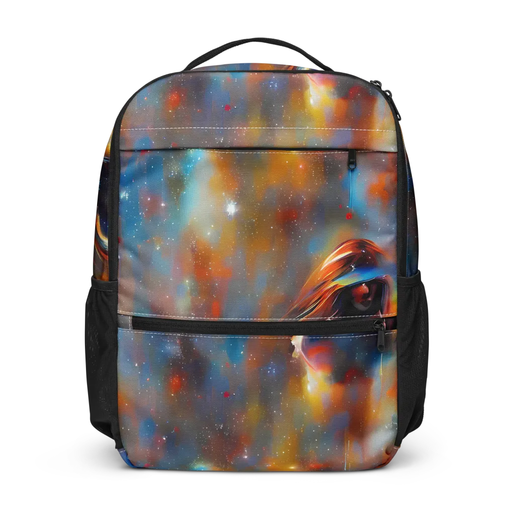 Asterglow Veil on Utility Backpack — Front