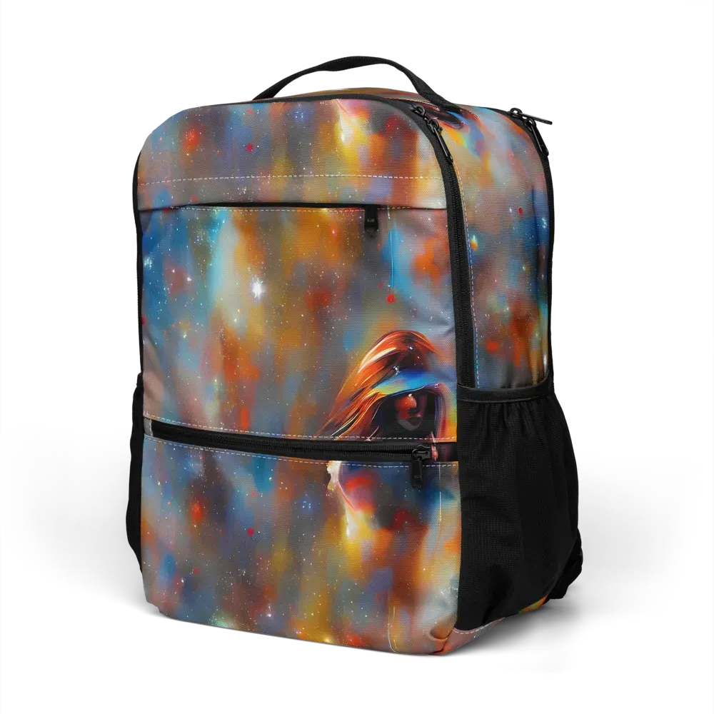 Asterglow Veil on Utility Backpack — Left Front