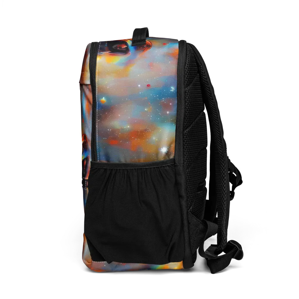 Asterglow Veil on Utility Backpack — Left