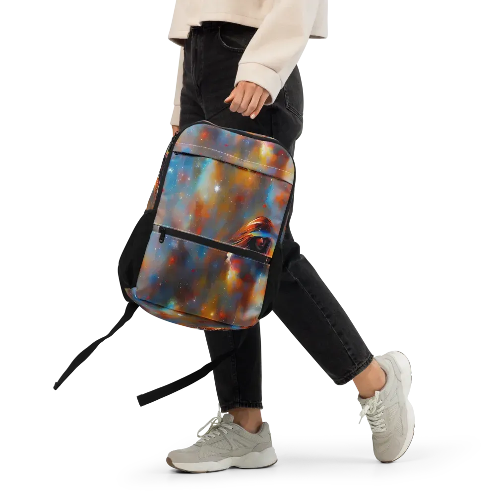 Asterglow Veil on Utility Backpack — Front