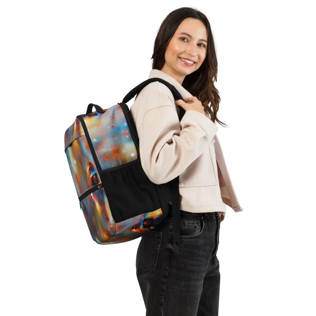 Asterglow Veil on Utility Backpack — Right