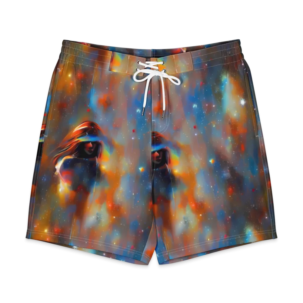 Asterglow Veil on Men's Board Shorts — Front